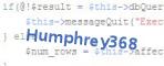 verification code